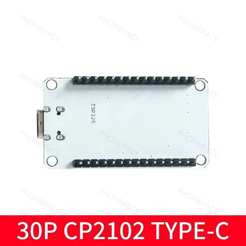 ESP32 개발 보드 후면 상세