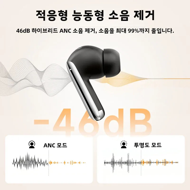 적응형 능동형 소음 제거(ANC) 기능 설명