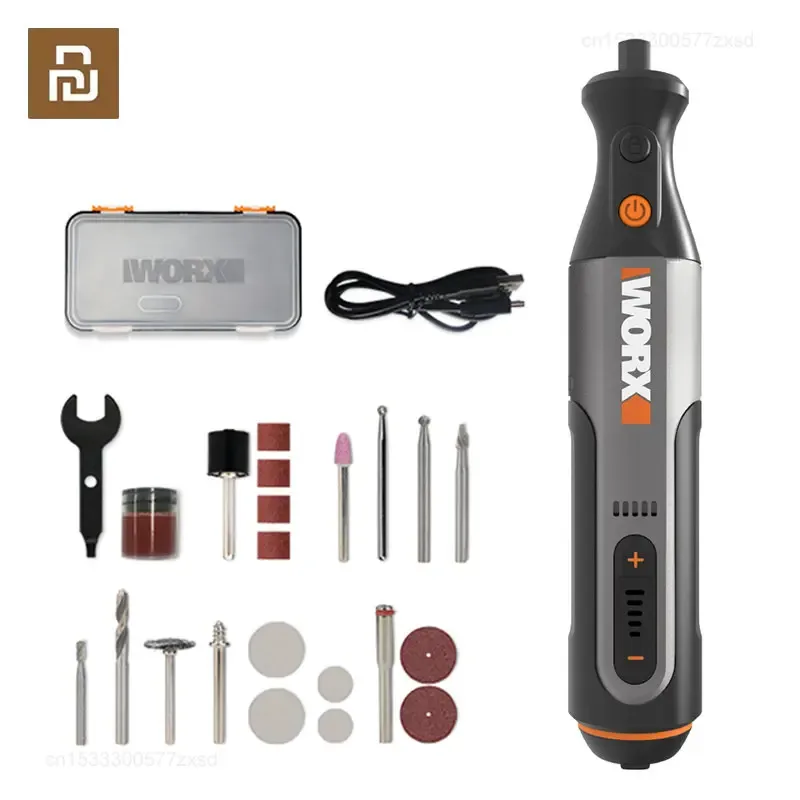Worx WX106 본체와 구성품 세트
