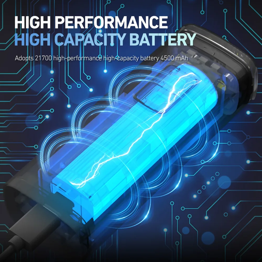 제품 내부의 4500mAh 대용량 배터리 구조