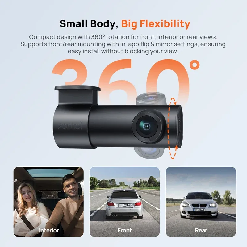 360도 회전 가능한 콤팩트한 디자인