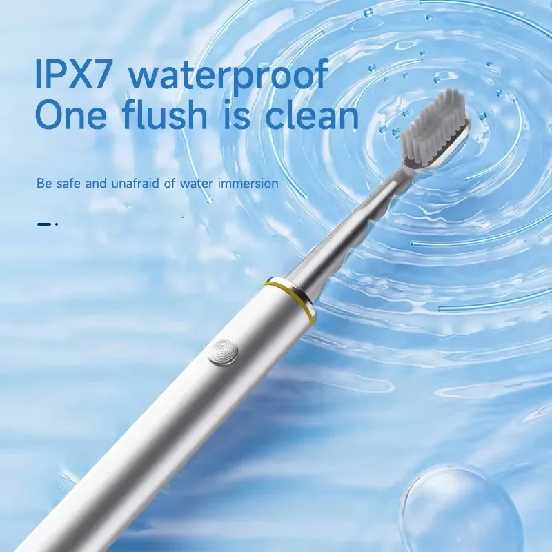 IPX7 방수 기능을 강조하는 전동 칫솔