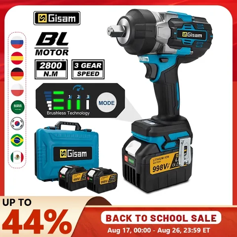Gisam 2800N.M 무선 임팩트 렌치 직구 후기 및 체크포인트