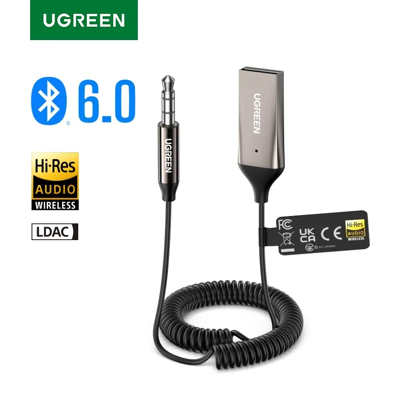 UGREEN 블루투스 6.0 어댑터 제품 구성