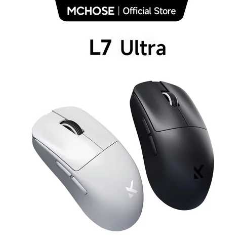 MCHOSE L7 무선 게이밍 마우스 상세 분석: 성능과 초경량의 조화