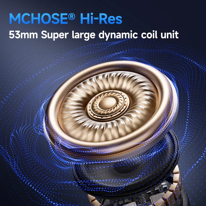 53mm 대형 다이내믹 드라이버 유닛 구조