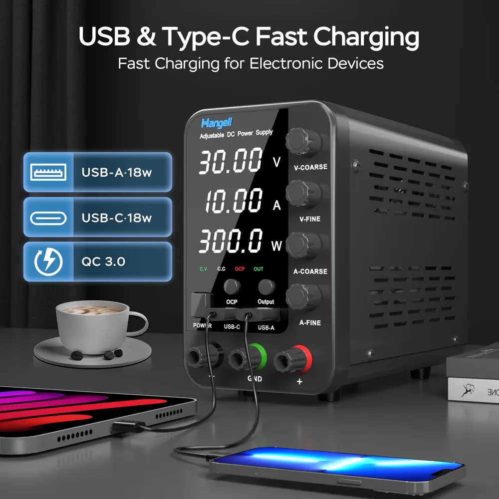 USB 고속 충전 기능 활용 모습