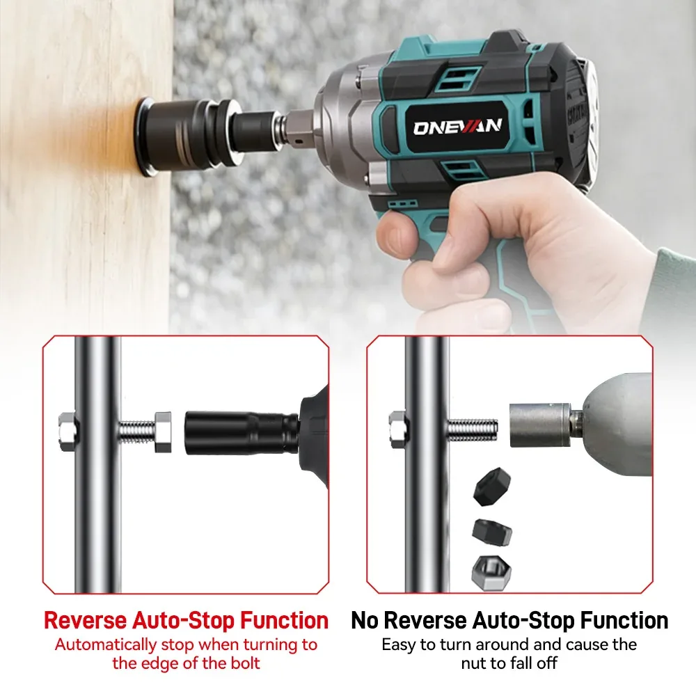역회전 자동 정지 기능 활용 장면