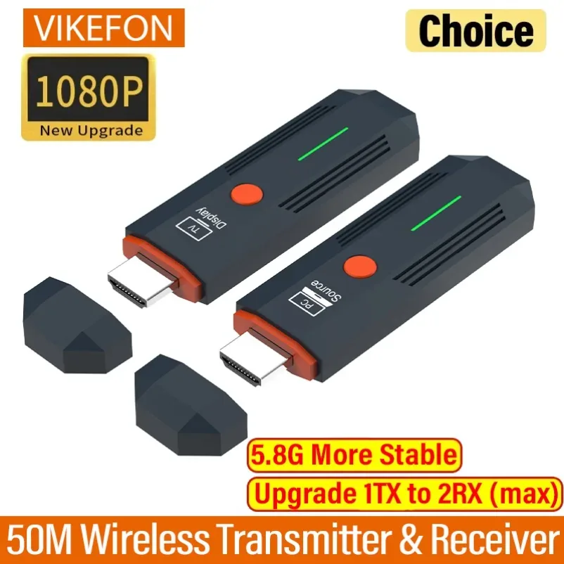 무선 HDMI 송수신기 세트와 구성품