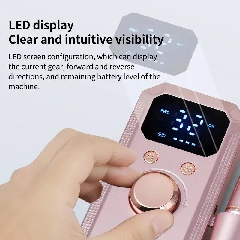 LED 디스플레이와 속도 조절 다이얼