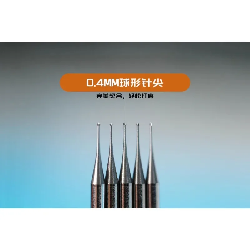 0.4mm 구형 팁의 정밀한 형태